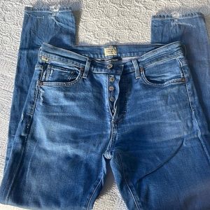 Citizen of Humanity Corecrop Slotchy slim jean